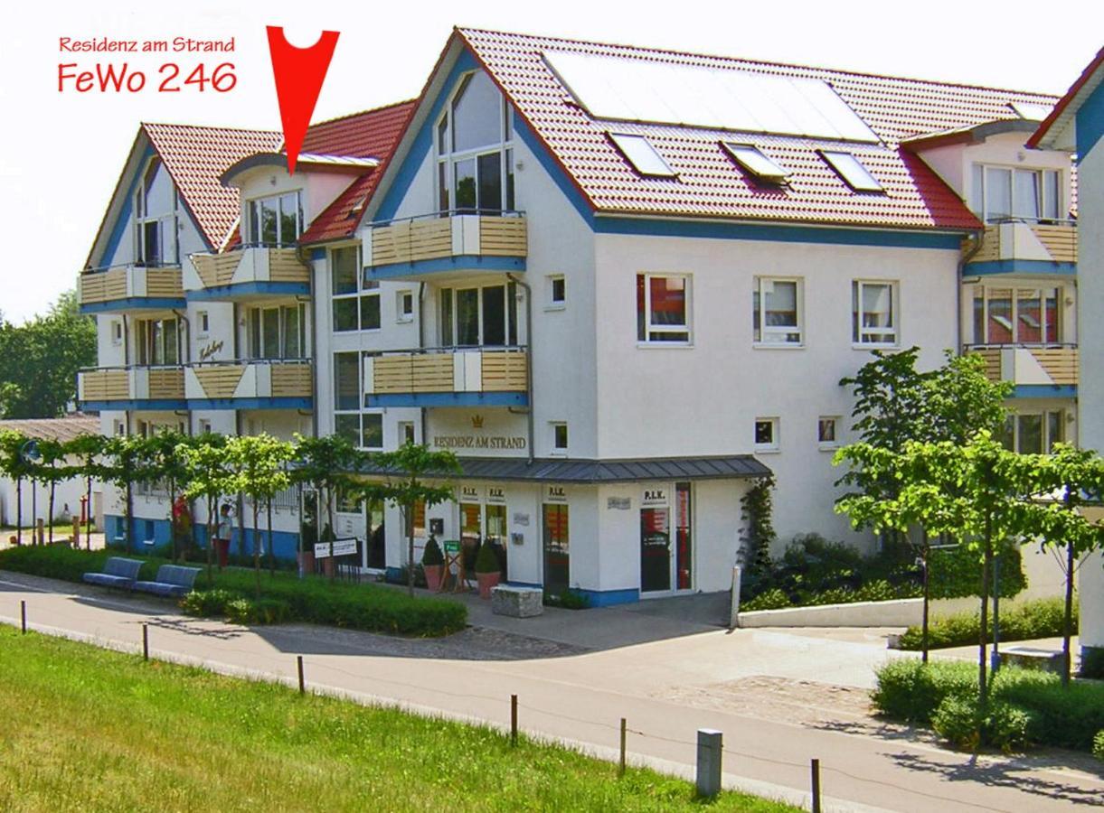 Residenz Am Strand Wohnung 2-46 ツィングシュト エクステリア 写真